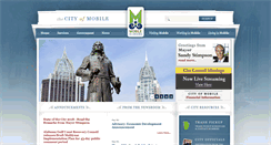 Desktop Screenshot of cityofmobile.org